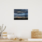 Farben des Himmels Poster (Küche)