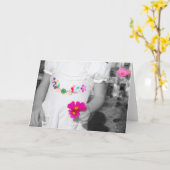 Farben des Lebens - Gruß-Karten Karte (Gelbe Blume)