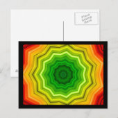 Farben des Lebens Postkarte (Vorne/Hinten)