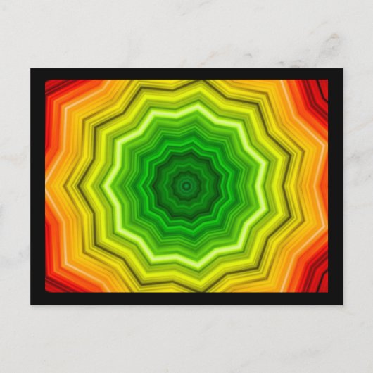 Farben des Lebens Postkarte (Vorderseite)