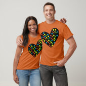 Farben des Liebe Mädchen T-Shirt (Unisex)