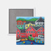 Farben des Lunenburger Magnet (Vorderseite/Rückseite)