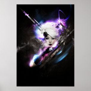 Farben des Mode-Druckes Poster