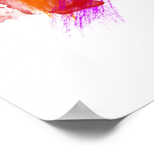 Farben des Mutes Poster (Ecke)