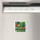 "Farben des ökologischen Bewusstseins" Magnet (In Situ (Geschirrspüler))