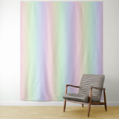 Farben des Party Rainbow Pastel FotoStand Hintergr Wandteppich (Beispiel)