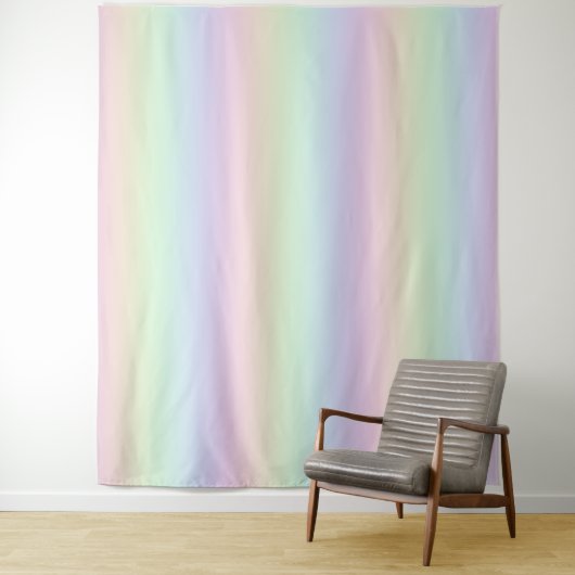 Farben des Party Rainbow Pastel FotoStand Hintergr Wandteppich (Beispiel)