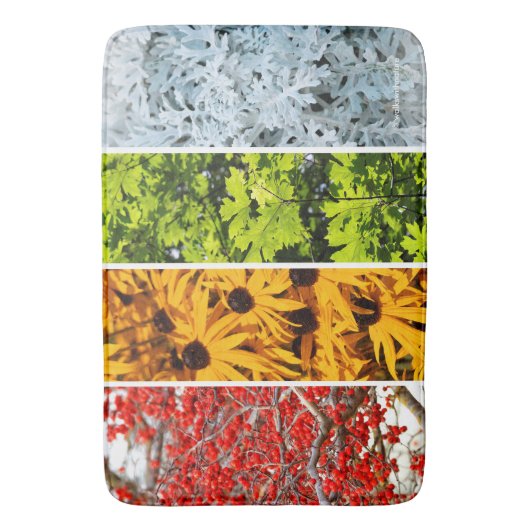 Farben des Quadriptychons der Veränderung Badematte (Vorderseite Vertikal)