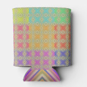 Farben des Rainbow-Alternativmusters Dosenkühler (Rückseite)