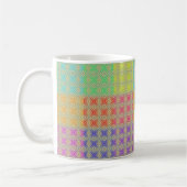 Farben des Rainbow-Alternativmusters Kaffeetasse (Links)