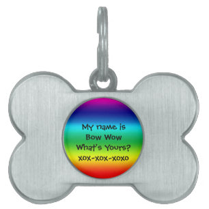 Farben des Regenbogens: Bow Wow Tiermarke