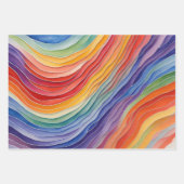 Farben des Regenbogens Geschenkpapier Set (Vorderseite 2)