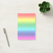 Farben des Regenbogens Post-it Klebezettel (Büro)