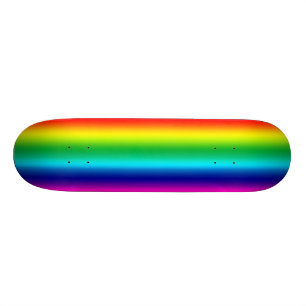 Farben des Regenbogens Skateboard