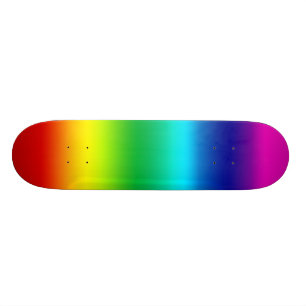 Farben des Regenbogens Skateboard