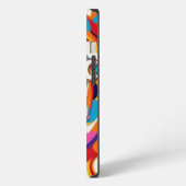 "Farben des Rhythmus" iPhone Hülle (Linke Seite)