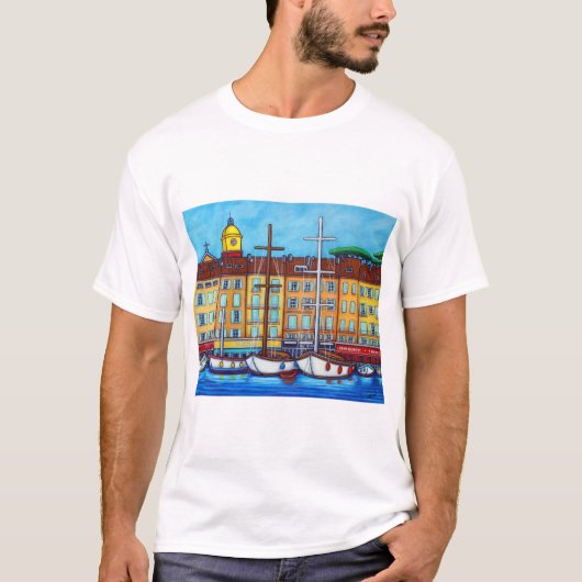Farben des Saint-Tropez Tshirt von Lisa Lorenz (Vorderseite)