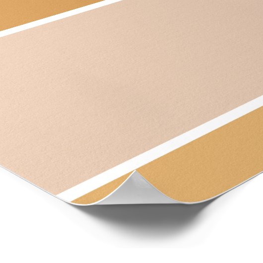 Farben des Sandmeeres Moderne Abstrakt Poster (Ecke)