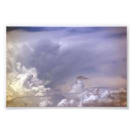 Farben des Sky-Fotos Fotodruck