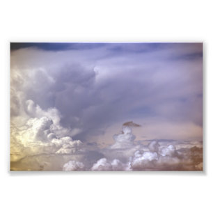 Farben des Sky-Fotos Fotodruck