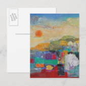Farben des Sommers 2014 Postkarte (Vorne/Hinten)