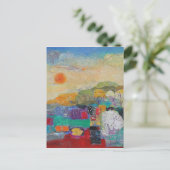 Farben des Sommers 2014 Postkarte (Stehend Vorderseite)