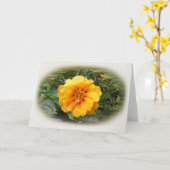 Farben des Sommers Karte (Gelbe Blume)