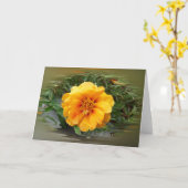 Farben des Sommers Karte (Gelbe Blume)