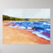 Farben des Wassers Poster (Vorne)