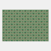 Farben des Weihnachtswrapping Paper-Set Geschenkpapier Set (Vorderseite 3)