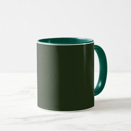 Farben dunkelgrüner Combo Tasse (VorderseiteRechts)