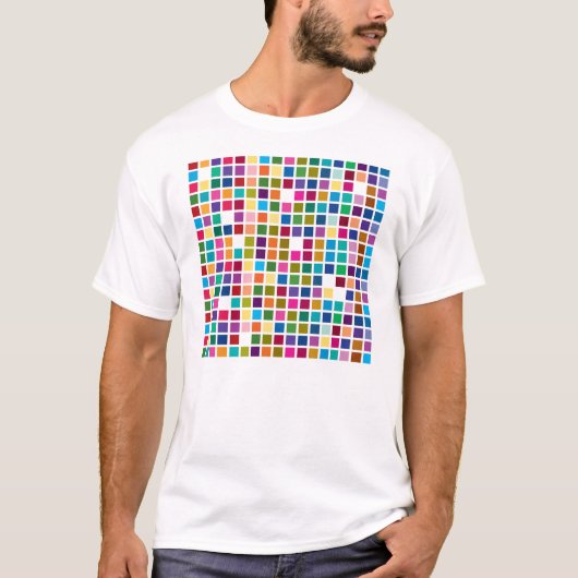 Farben durch Mondrian T-Shirt (Vorderseite)