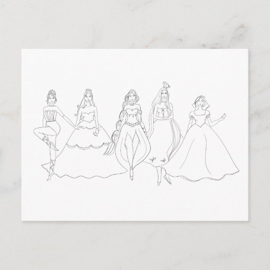 Färben Feiertagspostkarte (Vorderseite)