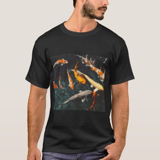 Farben Fische im Meer T-Shirt (Vorderseite)