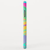 FARBEN FLUO - Fraktal Art - Case-Mate iPhone Hülle (Hinten/Rechts)