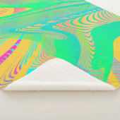 FARBEN FLUO - Fraktal Art - Sherpadecke (3/4)