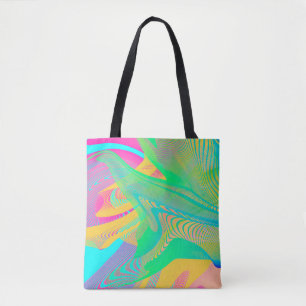 FARBEN FLUO - Fraktal Art - Tasche