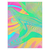 FARBEN FLUO - Fraktal Art - Tischdecke (Vorderseite)