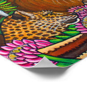 Farben für Afrika Print Poster (Ecke)