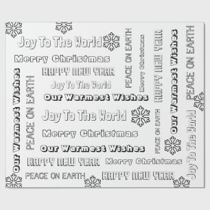 Färben für ältere Kinder/Erwachsene Weihnachten Geschenkpapier