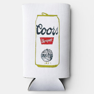 Farben für Bankett-Blockdruckdesign können Koozie  Selters Dosenkühler