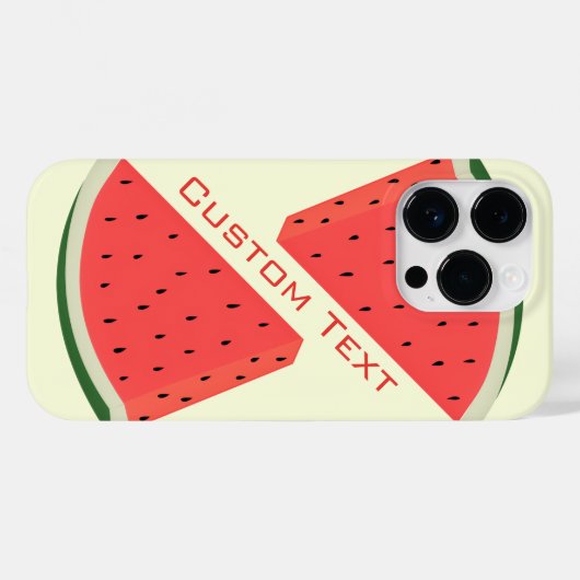 Farben für benutzerdefinierte Textnamen für Wasser Case-Mate iPhone Hülle (Rückseite (Horizontal))