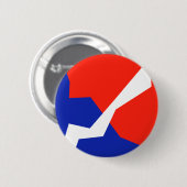 Farben für blaue, weiße Fahne Button (Vorne & Hinten)