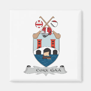 Farben für das GAA-Team für Landkreis Cork Magnet