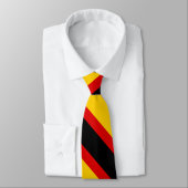 Farben für deutsche Flaggen Krawatte (Gebunden)