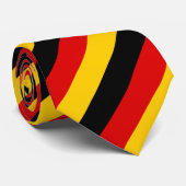 Farben für die deutsche Flagge Krawatte (Gerollt)
