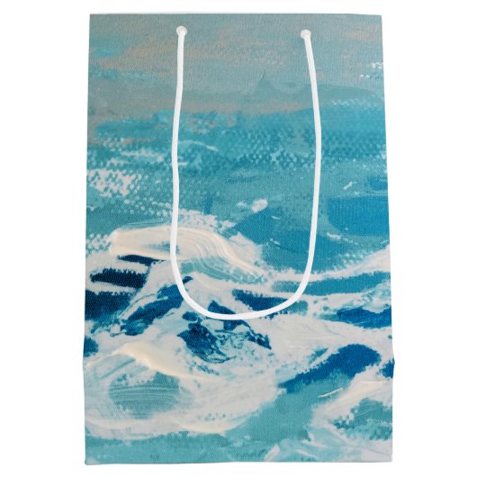 Farben für gestrichenes Wasser Mittlere Geschenktüte (Rückseite)