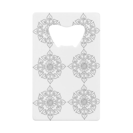 Farben für klassische Stile Geldbeutel Flaschenöffner (Vorderseite)