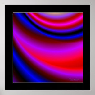 Farben für Leben und Atmen Poster