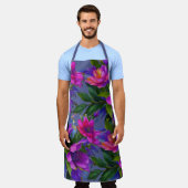 Farben für tropische Blume Schürze (Getragen)